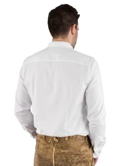 Trachtenhemd Gottseidank Stretch Slimfit Lenz A00607 Naturweiss -Trachten Verkauf trachtenhemd gottseidank stretch slimfit lenz h33 naturweiss farbe weiss 93