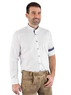 Trachtenhemd Jupiter Slim Fit TC90021-31620 Wei&szlig;