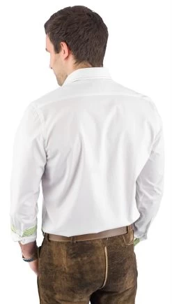 Trachtenhemd La Arido 2827 2622 Weiss Gr&uuml;n 40 -Trachten Verkauf trachtenhemd la arido 2827 2622 weiss gruen 40 farbe weiss 23