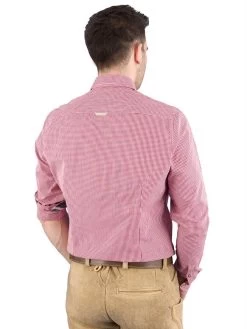 Trachtenhemd Pure 5002-21200 Rot Karo 354 -Trachten Verkauf trachtenhemd pure 5002 21200 rot karo 354 farbe rot 93