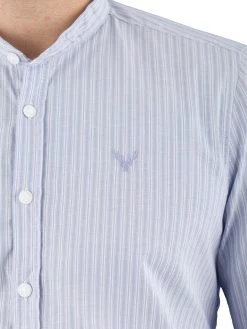 Trachtenhemd Pure 5009-21698 Streifen Hellblau 160 -Trachten Verkauf trachtenhemd pure 5009 21698 streifen hellblau 160 63