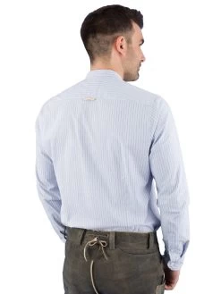 Trachtenhemd Pure 5009-21698 Streifen Hellblau 160 -Trachten Verkauf trachtenhemd pure 5009 21698 streifen hellblau 160 64