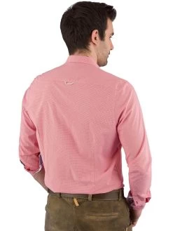 Trachtenhemd Pure C52600-21697 Karo Rot -Trachten Verkauf trachtenhemd pure c52600 21697 karo rot farbe rot 14