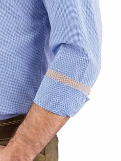 Trachtenhemd Pure C52600-21697 Slim Fit Mittelblau -Trachten Verkauf trachtenhemd pure c52600 21697 slim fit mittelblau farbe blau 13