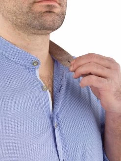 Trachtenhemd Pure C52600-21697 Slim Fit Mittelblau -Trachten Verkauf trachtenhemd pure c52600 21697 slim fit mittelblau farbe blau 14