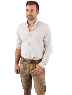 Trachtenhemd Pure C62620-21616 Slim Fit Braun Gesteift -Trachten Verkauf trachtenhemd pure c62620 21616 slim fit braun gesteift farbe braun 13