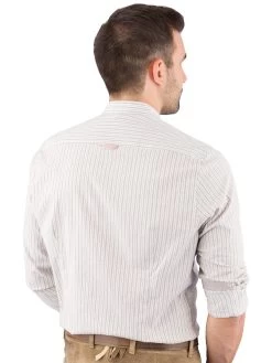 Trachtenhemd Pure C62620-21616 Slim Fit Braun Gesteift -Trachten Verkauf trachtenhemd pure c62620 21616 slim fit braun gesteift farbe braun 14