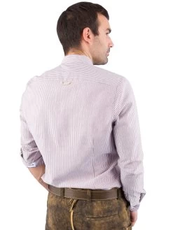 Trachtenhemd Pure C62623-21617 Bordeaux -Trachten Verkauf trachtenhemd pure c62623 21617 bordeaux farbe rot 13