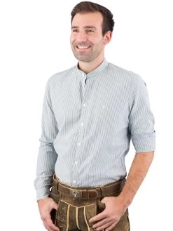 Trachtenhemd Pure C62623-21617 Gr&uuml;n