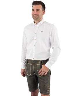 Trachtenhemd Pure C92606-21294 Wei&szlig; 900