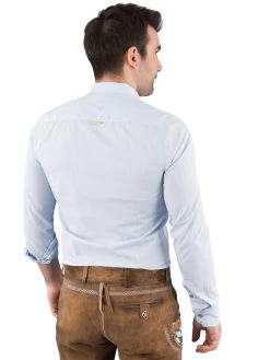 Trachtenhemd Pure Slim Fit C52610-21699 Uni Hellblau 100 -Trachten Verkauf trachtenhemd pure slim fit c52610 21699 uni hellblau 100 farbe blau 14