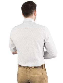 Trachtenhemd Pure Slim Fit C72600-21725 Druck Grau 773 -Trachten Verkauf trachtenhemd pure slim fit c72600 21725 druck grau 773 farbe grau 93