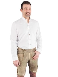 Trachtenhemd Stehkragenhemd 2807 2719 Arido Wei&szlig; -Trachten Verkauf trachtenhemd stehkragenhemd 2807 2719 arido weiss5