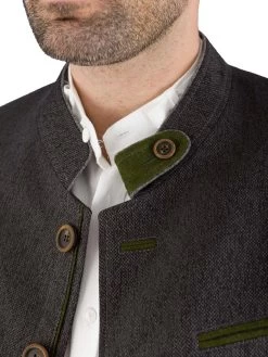 Trachtenjacke Allwerk F&uuml;ssen-Q 5457 Anthrazit -Trachten Verkauf trachtenjacke allwerk fuessen q 5457 anthrazit 83