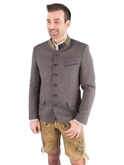 Trachtenjacke Allwerk Mallnitz-LE Slim Fit Blau