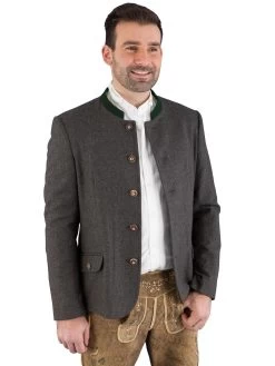 Trachtenjacke Grasegger Diridari Obolus Anthrazit