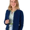 Trachtenjacke Gweih & Silk 4000 Nachtblau