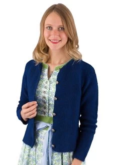 Trachtenjacke Gweih & Silk 4000 Nachtblau