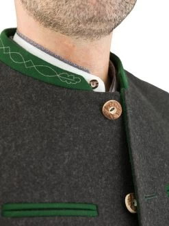 Trachtenjacke Lodenjacke Grasegger Pangraz N 015 Schwarz -Trachten Verkauf trachtenjacke lodenjacke grasegger pangraz n 015 schwarz 95