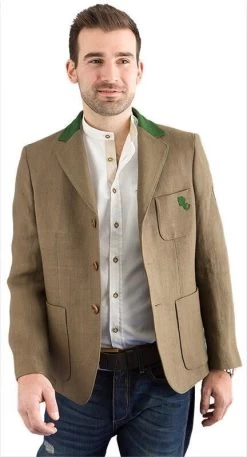 Trachtenjacke Napoli Oliv
