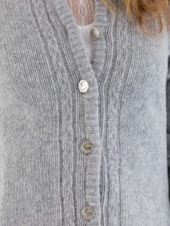 Trachtenjacke Strickjacke AlpSpur Lisa 6 Light Grey -Trachten Verkauf trachtenjacke strickjacke alpspur lisa 6 light grey3