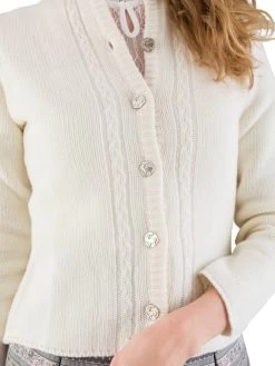 Trachtenjacke Strickjacke AlpSpur Lisa 6 Off White -Trachten Verkauf trachtenjacke strickjacke alpspur lisa 6 off white4