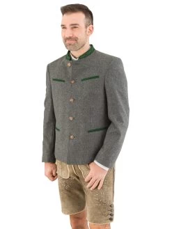 Trachtenjacke Trachtenjanker Sakko Grasegger Pangraz 13215 Anthrazit