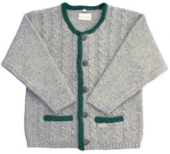 Trachtenjanker K3022 Grau Tanne