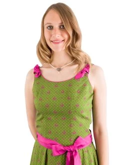 Trachtenkleid Kaiserj&auml;ger 5526/LL831SA Gr&uuml;n Pink -Trachten Verkauf trachtenkleid kaiserjaeger 5526 ll831sa gruen pink3