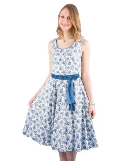 Trachtenkleid Turi Katja Blau