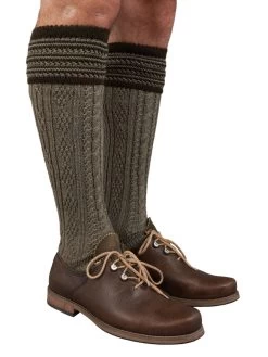 Trachtenkniestrumpf Gottseidank Partnach Oliv/altoliv