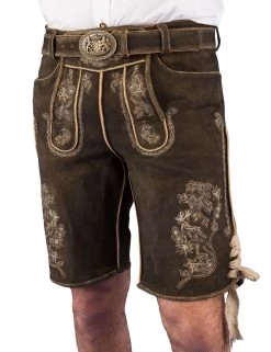 Trachtenlederhose Kurz Maddox Birkensee Wildbock Reut Used