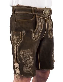 Trachtenlederhose Kurz Maddox Birkensee Wildbock Reut Used -Trachten Verkauf trachtenlederhose kurz maddox birkensee wildbock reut used 13