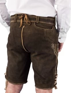 Trachtenlederhose Kurz Maddox Birkensee Wildbock Reut Used -Trachten Verkauf trachtenlederhose kurz maddox birkensee wildbock reut used 14