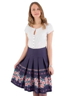 Trachtenrock Blau Country Line 10263 4335