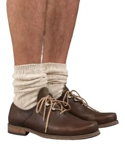 Trachtensocken Schopperstr&uuml;mpfe Lusana LN3523 Beige Meliert 75