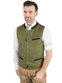 Trachtenweste Elias Gr&uuml;n