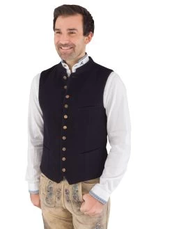 Trachtenweste Gottseidank Konstantin Nachtblau