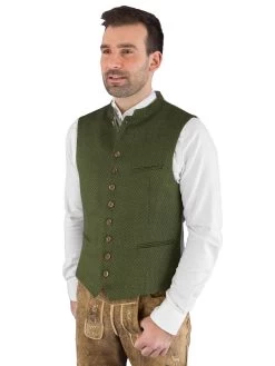 Trachtenweste Stretch Gottseidank KonstantinNS A001089 Holunder 790