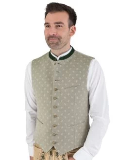 Trachtenweste Gottseidank Konstantin Salbeigr&uuml;n