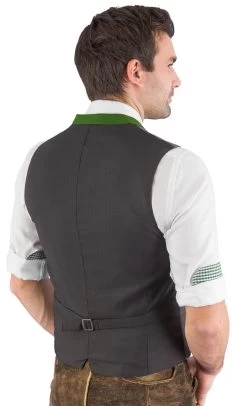 Trachtenweste Grasegger Xander 16104 Anthtra 017 -Trachten Verkauf trachtenweste grasegger xander 16104 anthtra 017 farbe grau 123