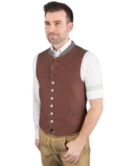 Trachtenweste Grasegger Xeno 1 N-W 19310 Rot