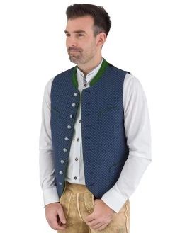 Trachtenweste Grasegger Xeno N 18101 Blau 047 -Trachten Verkauf trachtenweste grasegger xeno n 18101 blau 0473