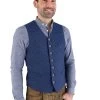 Trachtenweste Grasegger Xylan-W 19114 Blau 047
