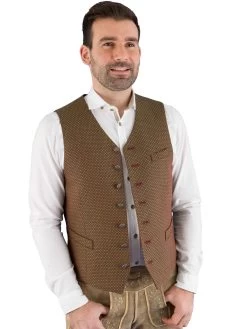 Trachtenweste Stretch Grasegger Xylan-W Rot -Trachten Verkauf trachtenweste grasegger xylan w rot 124