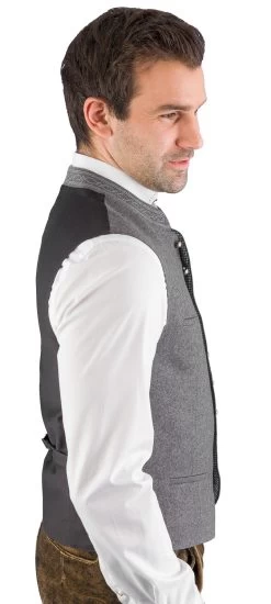 Trachtenweste Hammerschmid Max Grau 86262 -Trachten Verkauf trachtenweste hammerschmid max grau 86262 farbe grau 125