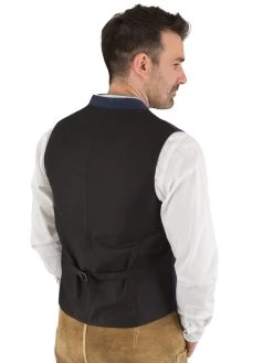 Trachtenweste Max Blau -Trachten Verkauf trachtenweste max blau farbe blau 124