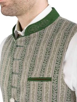 Trachtenweste Schanzer Gwand Tobias Gr&uuml;n -Trachten Verkauf trachtenweste schanzer gwand tobias gruen farbe gruen 123