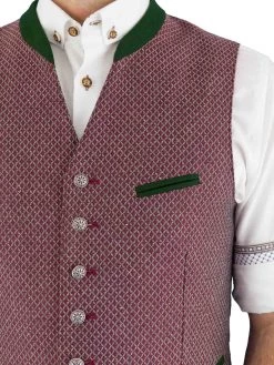 Trachtenweste Stretch Grasegger Xander 4N 20101 Rot -Trachten Verkauf trachtenweste stretch grasegger xander 4n 20101 rot3