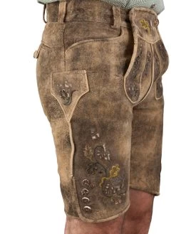 Spieth & Wensky Wildbock Lederhose Spieth & Wensky Bischofswiesen Mustang/ St Gr&uuml;n -Trachten Verkauf wildbock lederhose spieth wensky bischofswiesen mustang st gruen3